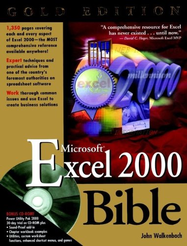 Microsoft Excel 2000 Bible by John Walkenbach