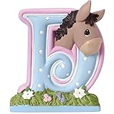 Precious Moments, D Is For Donkey Alphabet Resin