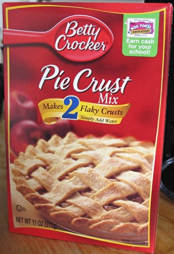 image for Betty Crocker Pie Crust Mix 2-pack! Each 11 Ounce Box Makes 2 Pie Crus