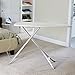 Household Essentials Mega Top 4-Leg Aluminum Ironing Board with Natural Cotton Cover