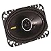 Kicker 40CS464 4x6 CS-Series Coaxial Speakers - Pair (Black)