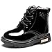 CIOR Boy and Girl's Winter Warm Ankle Boots Zipper Cute Casual Shoes(Toddler/Little Kid)