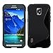 Galaxy S5 Active Case, [Black] Slim & Flexible Crystal Silicone TPU Skin Cover for Samsung Galaxy S5 Active