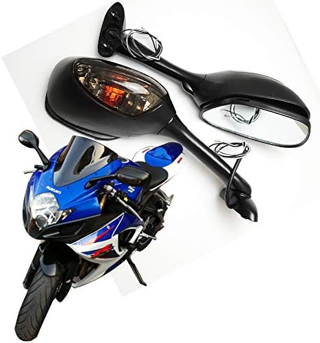 QUGOUSD rearview mirror Motorcycle Rearview Mirror,for Suzuki GSXR 600 750 2006 2007 2008 2009 2010 GSXR 1000 2005 2006 2007 2008 K6 K7 K8
