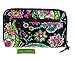 Vera Bradley Turnlock Wallet (Petal Paisley with Pink Interiors)