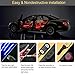 Govee Unifilar Car LED Strip Light, MINGER APP Controller Car Interior Lights, Waterproof Multicolor Music Under Dash Lighting Kits for iPhone Android Smart Phone, Car Charger Included, DC 12Vthumb 2