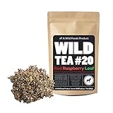 Red Raspberry Leaf Tea, Organic Herbal Tea By Wild Foods Co (4 ounce)