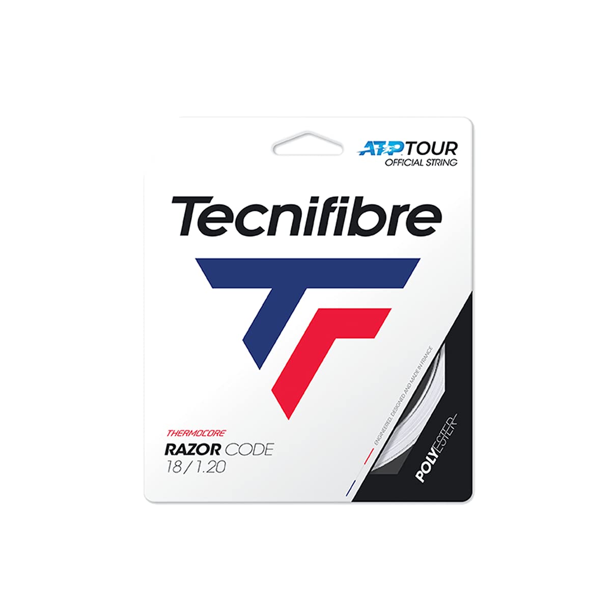 Tecnifibre Razorcode Tennis String 1.20 White - 12m Set
