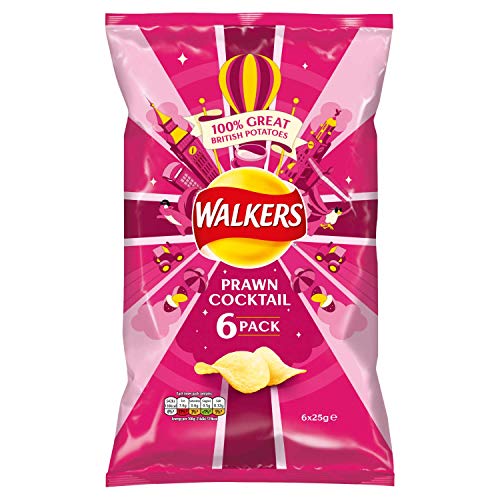 Walkers Prawn Cocktail Crisps 6 X 25G Pricepulse