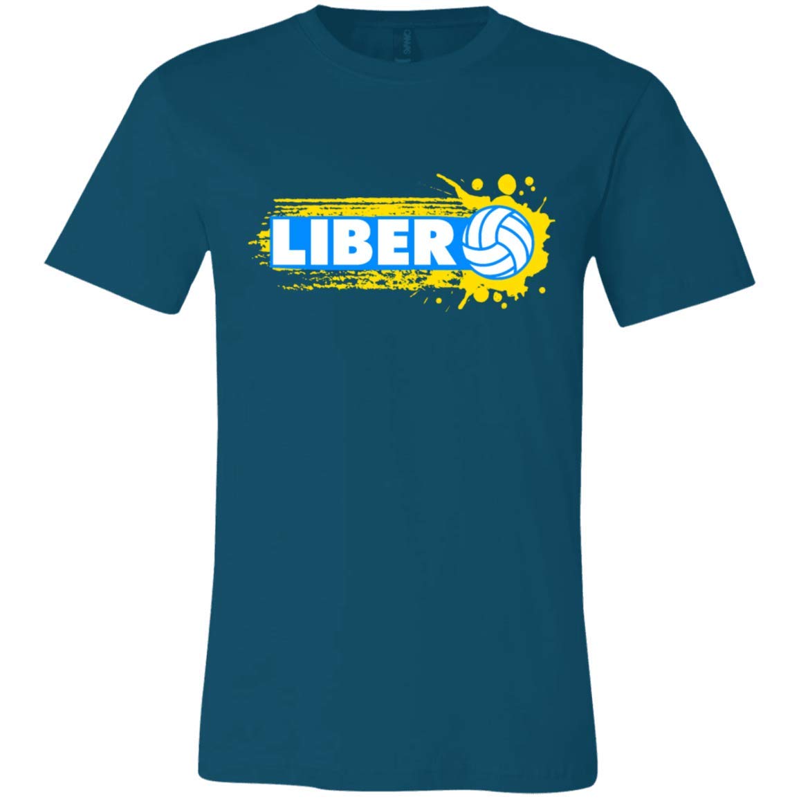 Libero Volleyball Unisex Short Sleeve T Shirt Kinihax