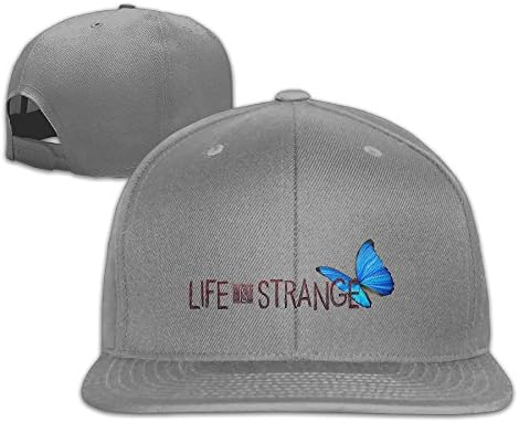YLSD Life Is Strange Logo ButterflyCLASSIC Men Women Baseball Adjustable Cap Strapback Hats Ash