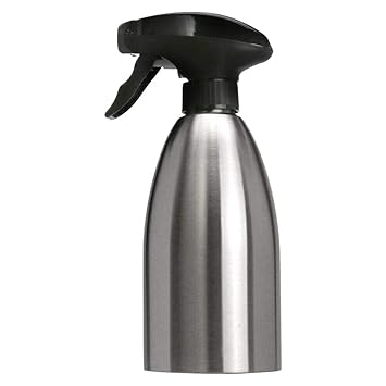 Wellouis Stainless Steel Oil Spray Bottle Olive Oil Sprayer for Kitchen BBQ Cooking