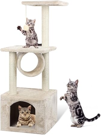 cat climbing tower amazon