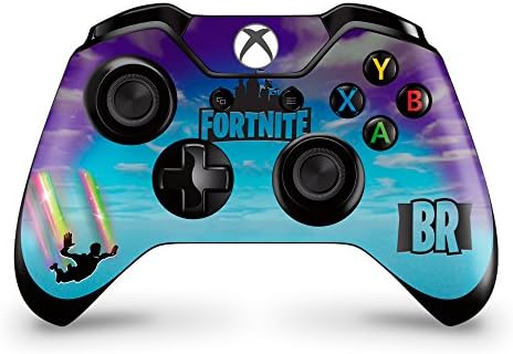 KoCustomCreations Xbox One Controller Skin - Stormy Sky Rainbow Trails