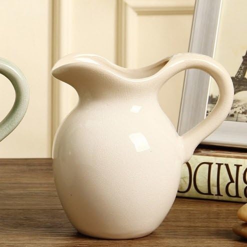 Large Ceramic Flower Vaseused As Home Creative Decoration, Furnishing And Craft Ornament A Good Choice Gift For Your Friends Or Family. (white)