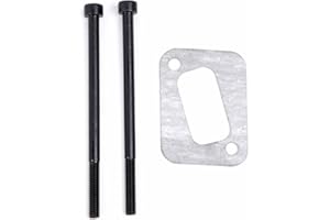 Muffler Exhaust Bolts Gasket Kit Compatible with For Jonsered 2141 2145 2150 2149 2152 2153 2147 Chainsaw, Repair Parts Set f