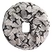Lina & Lily Labrador Dog Print Women's Infinity Scarf Lightweight, Gift for Dog Lover (Khaki)
