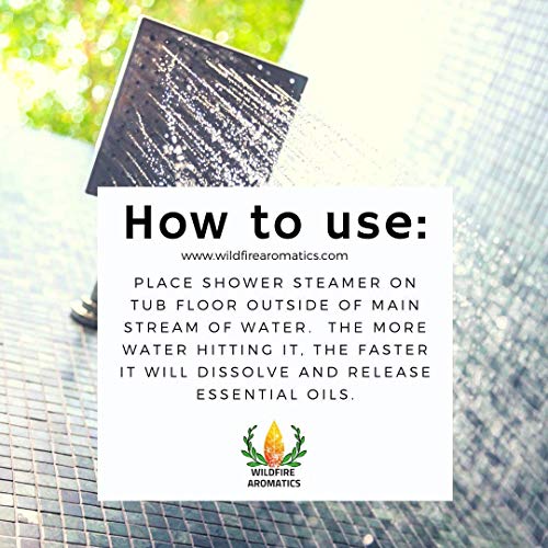 Relax and Regroup Lavender blend, Shower steamers with essential oils