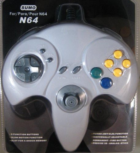 Nintendo 64 Controller (Gray) (Certified Refurbished)