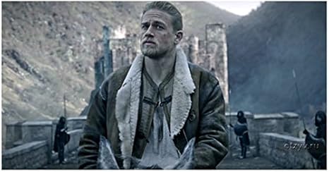 Charlie Hunnam As Arthur Outside Walking In Castle 8 X 10 Inch