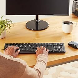 Amazon Basics Wired QWERTY