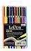 Uchida 4300-10F 10 Piece Le Neon Pen Mix, Set, Fluorescent Pink, Fluorescent Blue