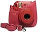 Fujifilm Instax Mini 9 Instant Camera - 6 Pack Accessory Camera Bundle – 20 Instax Film - Camera/Video case – instax Leather Album - and Much More(1 Year Warranty) (Raspberry)