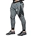 EU Men's Joggers Pants Gym Workout Pant Running Trousers with Pockes