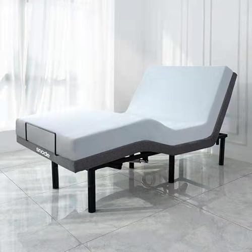 SNODE Twin XL Adjustable Bed Frame, Smart Electric Bed Base with