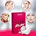 Double Chin Reducer V Shaped Slimming Face Mask Face Slimmer V Line Lifting Mask V Up Contour Tightening Firming Moisturizing Chin Neck V Shape Mask 5 PCS