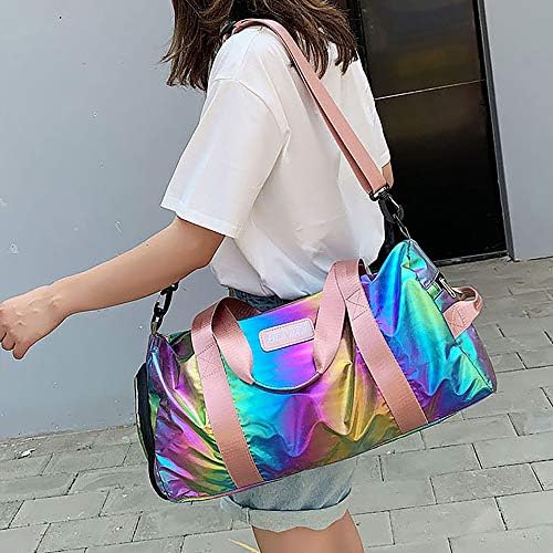 Spring Country Gym Duffel Bag Women Overnight Medium Lightweight Foldable Weekender Travel Luggage Sport Athletic Water-proof Dry Wet Shoe Compartment for Girls Kids 3 Spring Country Gym Duffel Bag Women Overnight Medium Lightweight Foldable Weekender Travel Luggage Sport Athletic Water-proof Dry Wet Shoe Compartment for Girls Kids