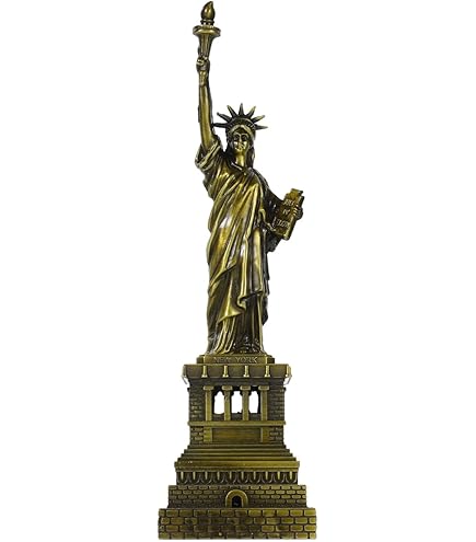 Amazon.com: Kichvoe Statue of Liberty Figurine Desktop Ornament