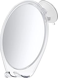 HONEYBULL Fogless Shower Mirror with Suction Mount