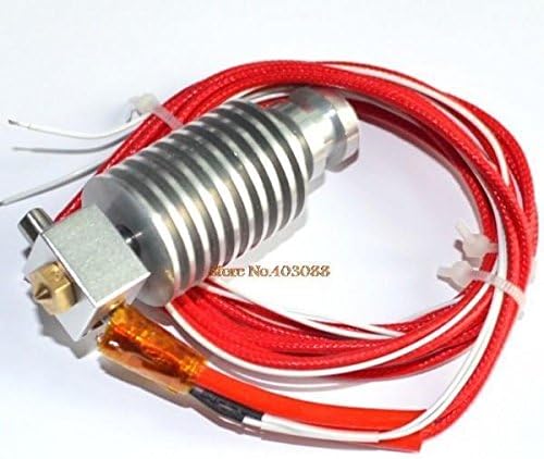 Short-distance, 3D Printer J-head Hotend for 1.75mm/3.0mm Bowden Extruder 0.2mm/0.3mm/0.4mm Nozzle
