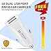 iPhone charger, Vipfan 5 Pack 3X3ft 2X6ft Nylon Braided lightning to USB charging cable cord - iPhone X 8 8Plus 7 7 Plus 6 6S 6 Plus 5S SE iPod iPad Mini Air Pro(Black)