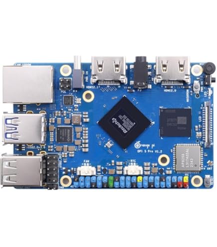 ミニPC orange pi5 Orange Pi 5 Plus 4G com 32GB eMMC Módulo RK3588 8 Núcleo 64 Bit