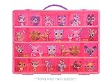 Littlest Pet Shop Case, Toy Storage Carrying Box. Figures Playset Organizer. Accessories For Kids by LMB