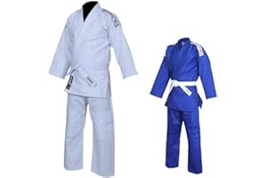 TWISTER FIGHT WEAR Judo Gi Black Tiger | Judo Uniform | Cotton Cloth 450Gram Judo Kimono with FREE Belt