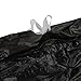 Begale 8 Gallon Drawstring Trash Bags, Black (115 Counts/2 Rolls)
