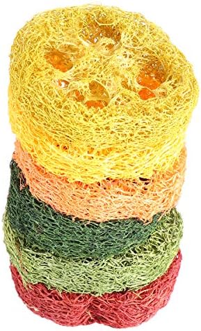 6 Pcs Hamster Loofah Lotus Root Slice Shaped Pet Toy Healthy Molars Toy Oral Care Tools Safe Biting Chewing Plaything For Hamster Rabbit Large Size Random Color Buy Online At Best Price