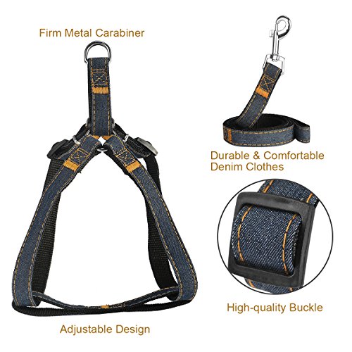 image for POWEROWL Dog Harness 4 in 1 Safety Harness Easy On/Off Adjustable No-P