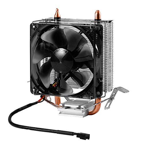 Leshp cpu cooler with 8mm premium heat pipe 65w tdp for…