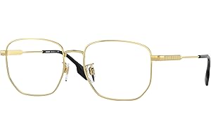 BURBERRY BE1352D Asian Fit 1017 56 New Men Eyeglasses, Gold, 56