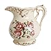 YALONG Rose Tea Set, Ivory China Porcelain Teapot Set of 15 Pieces Include Tea Cups and Saucer, Creamer and Sugar Set and Teapot for Adults,Wedding,Tea Party, Evening Dinner for Gift