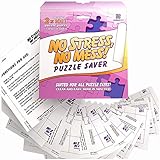 AGREATLIFE New Improved 14 Sheets No Stress, No Mess Puzzle Saver - Stickier Than Ever - Glue for Puzzle: Securely Sticks: Permanent Puzzle Preservation Up to 2000-piece Work of Art