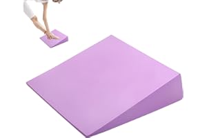 Generic Yoga Foam Wedge, EVA Material, Purple, Unique Design for Injury Prevention and Recovery, Waterproof, Yoga Practice, M