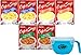 By The Cup Soup Bowl Bundle - Lipton Cup-a-Soup Instant Soup Pouches, Chicken Noodle with White Meat, Spring Vegetable and Cream of Chicken, 6-4 Count Boxes