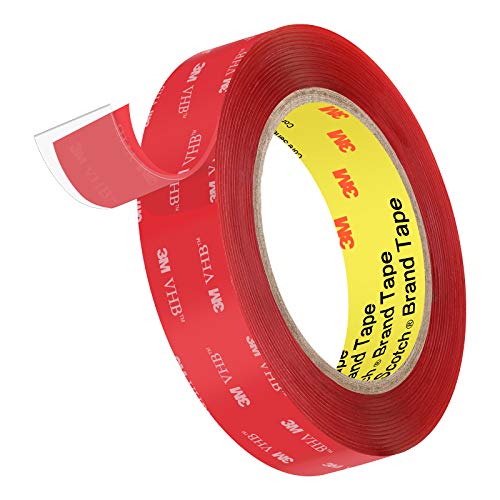 Double Sided Transparent Tape Easy Peel Heavy Duty Mounting Waterproof Transparent Tape 16ft Length 1 Inch Width 1mm Thickness For Car Decor Home Decor And Office Decor Pricepulse