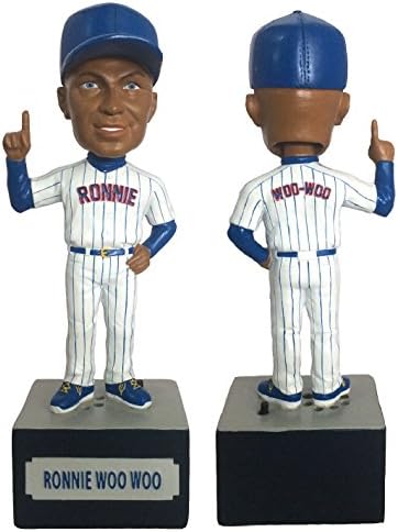 National Bobblehead Hall of Fame and Museum Ronnie Woo Woo Chicago Super Fan Talking Bobblehead