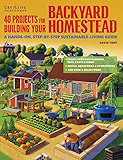 40 Projects for Building Your Backyard Homestead: A Hands-on, Step-by-Step Sustainable-Living Guide (Creative Homeowner) Includes Fences, Coops, Sheds, Wind & Solar Power, Rooftop & Vertical Gardening